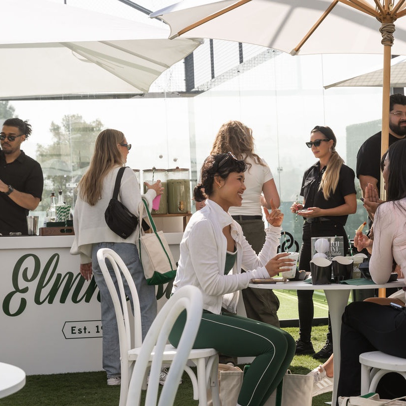 Elmhurst corporate padel event at Pura Padel — photo 4
